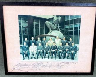 1965 John P McConnell Other Vietnam Era Generals Signed Photograph