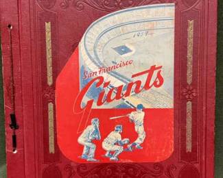 1959 Giants Scrap Book