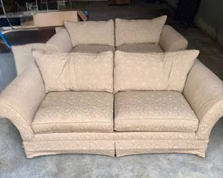 Two Ethan Allen sofas