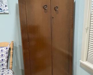 Antique Wardrobe - perfect size. 