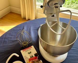 KitchenAid Stand Mixer with attachments