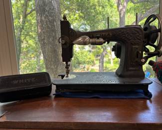 White Rotary Sewing Maching