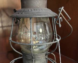 Vintage Pennsylvania Railroad Lantern