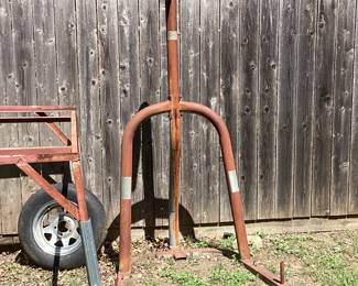 Heavy bag base stand