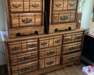 Dresser and nightstands
