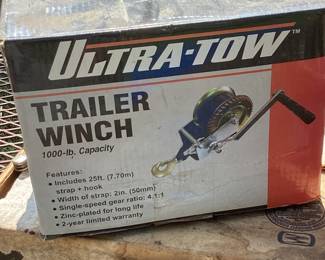 Trailer winch