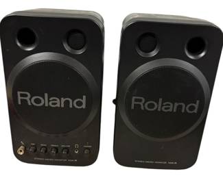 Roland MA8BK Stereo Micro Monitor Speakers