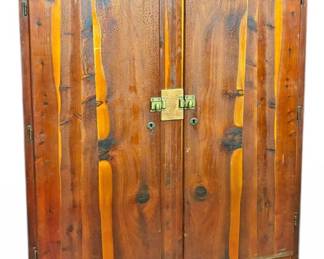 Antique 1920s Cedar WardrobeCloset