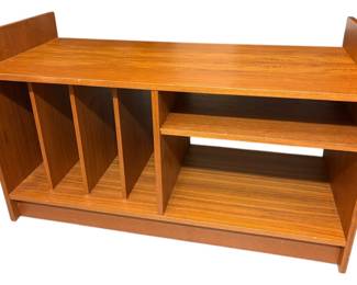 MidCentury Modern Teak Record Cabinet