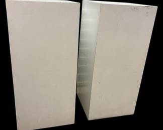 White Displays Pedestals