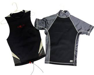 Two Athletic Mens Shirts