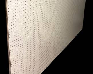 Six 316 White Peg Boards