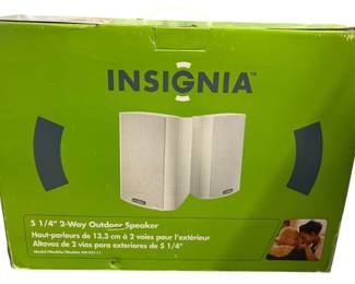 Insignia 5 14 2Way Outdoor Speakers