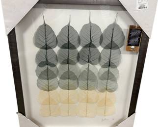 Delicate Leaf Skeleton Wall Art