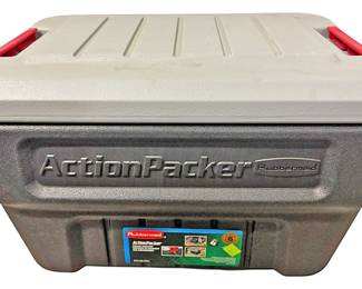 Action Packer Rubbermaid 8 Gal Tote