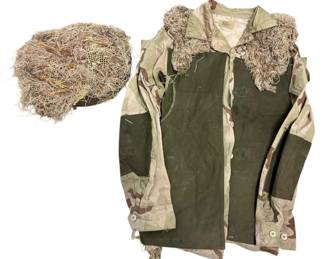 Authentic US Army GHILLIE JACKET Hat