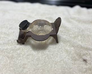Antique inkwell.