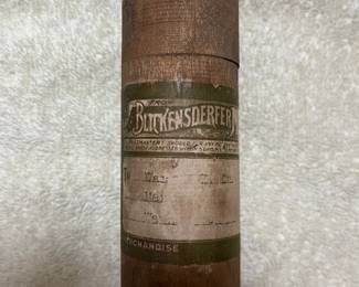 Vintage Buckensdefer container.