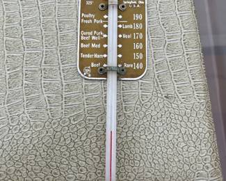 Vintage T. C. A. meat thermometer.