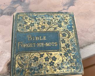 Antique Bible forget-me-not.