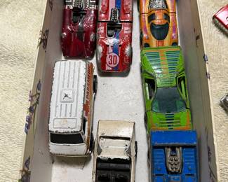 Red line hotwheel cars.