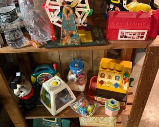 Large variety of wooden play school games
