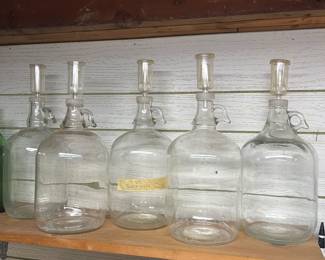 Set of 5 -1gal fermentation kits.