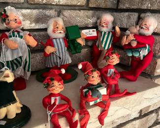 Vintage Xmas collectibles