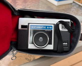 Kodak Instamatic camera.