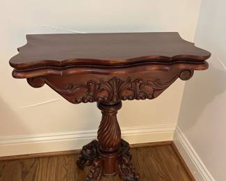 Antique Table (Top folds in half)