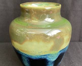 Beautiful Small Handmade Glazed Pottery Vase