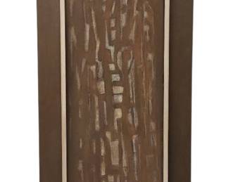 Vintage Oil On Board By P.K. Nicholson Titled: Approach To Orvieto * Value $350