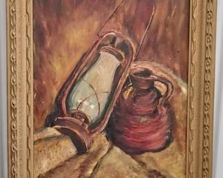 Vintage * 1961 Painting By: Perry Harris