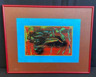 Original Painting by Jeffrey Michael Thostenson‘ Two Legged Dog ‘