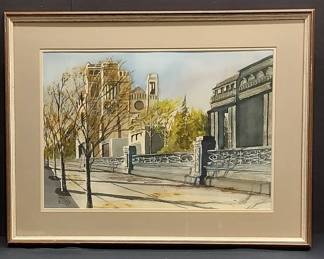 Vintage * Artist: Marion Bledsoe "Nob Hill" (1974)