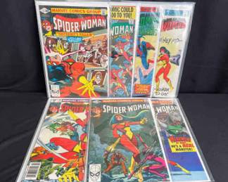 1980 Marvel Spider-Woman Comic Books