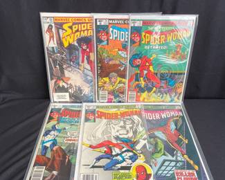 Marvel Spider-Woman Comic Books 1979 , one 1983