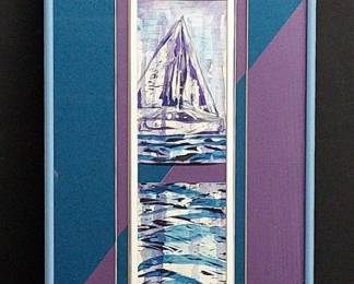 Original Painting By Tracee Parker 1993 " Washed Away"