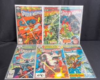 1981 Marvel Spider-Woman Comic Books