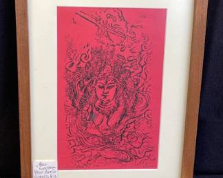 Framed Signed W.M Wickstrom ‘ Goddess #12 ‘ PNW Artist