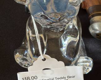 Waterford Crystal Teddy Bear