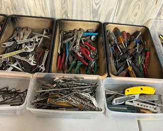 lots of hand tools