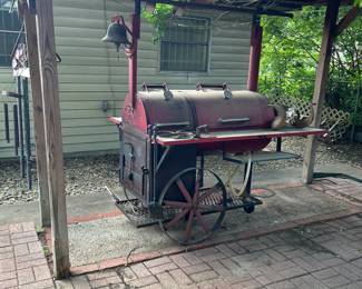 Vintage offset smoker/grill