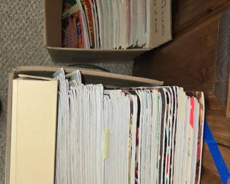 Cooking magazines and cook books