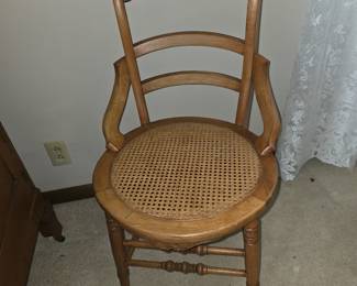 Sweet Chair with Caned seat.  