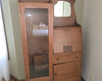 Beautiful Oak Secretary