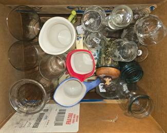Box Lots, Vintage glass and ceramics