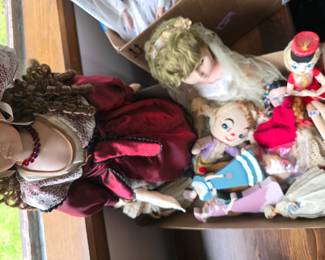 Box Lot - Dolls