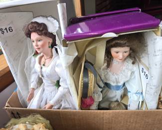 Box Lot - Dolls