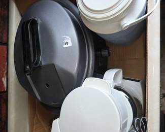 Box Lot - Mr. Coffee, Roaster, Large thermos